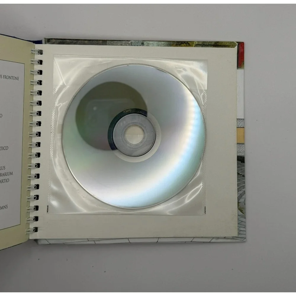 Pompeii Reconstructed Book With DVD Archaeology History Herculaneum Capri 2007
